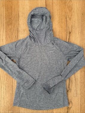 Nike Running Women’s Dri-Fit Lightweight Hooded Long Sleeve Top